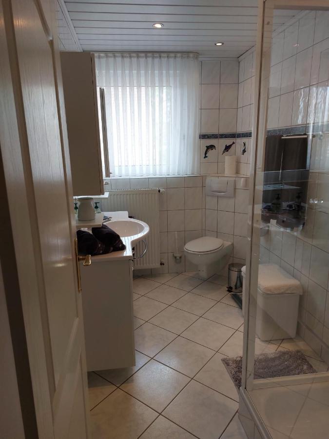 Ferienwohnung Leni Erstes Og Inkl Balkon Gartenblick Kostenfreier Parkplatz Stadtnah Aber Ruhig Gelegen مبن المظهر الخارجي الصورة
