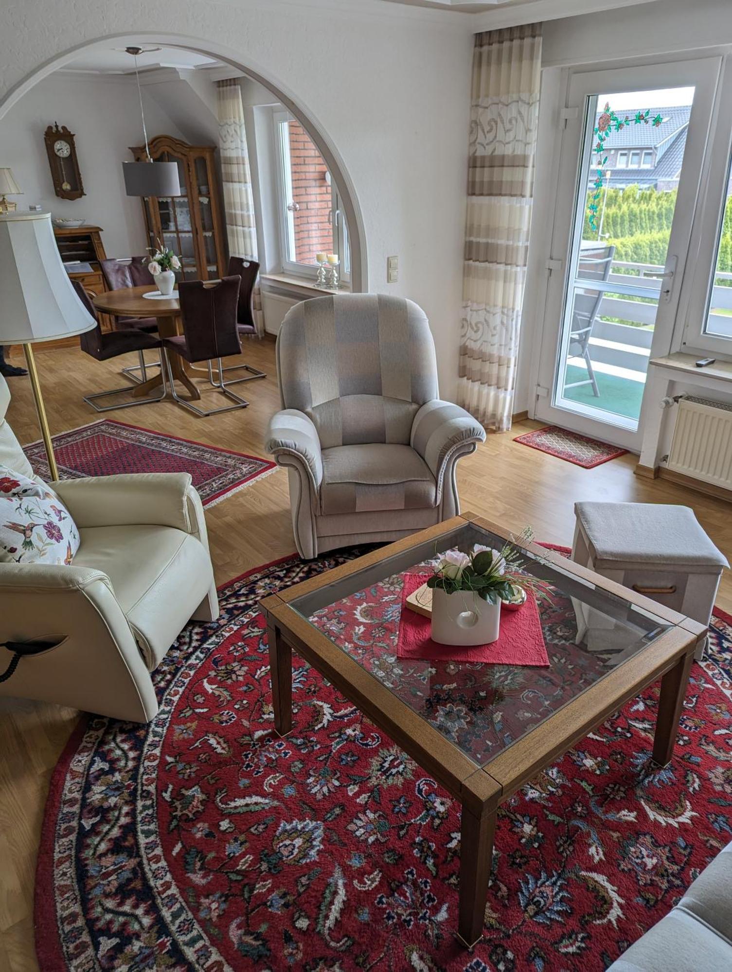 Ferienwohnung Leni Erstes Og Inkl Balkon Gartenblick Kostenfreier Parkplatz Stadtnah Aber Ruhig Gelegen مبن المظهر الخارجي الصورة